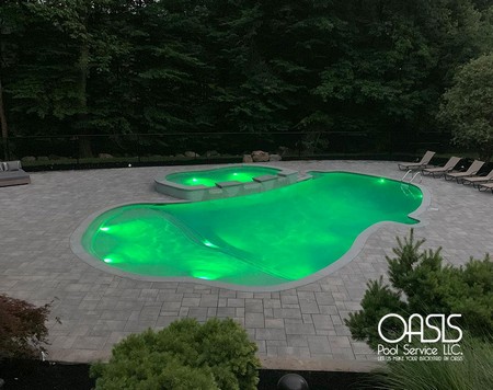 Gunite Pool Installation in Franklin Lakes, NJ